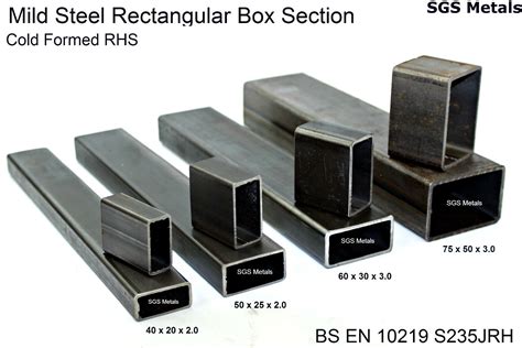 metal box section for sale|steel box section sizes uk.